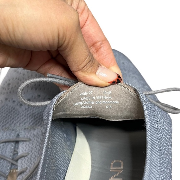 Cole Haan Zero Grand Pink and Grey Wingtip Oxfords Size 10.5 - Picture 4 of 7